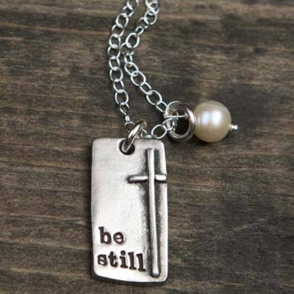 Be Still {Cross Necklace} Be Still {Cross Necklace}