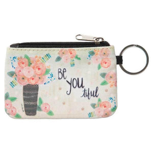 Be You-ti-ful ID Wallet Keychain