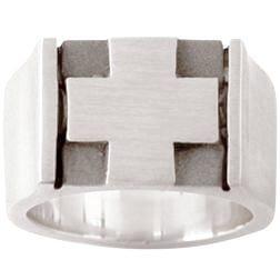 Sterling silver christian rings store