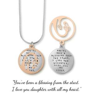 Blessing Daughter Sterling Silver Necklace | Kathy Bransfield
