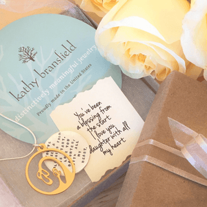 Blessing Daughter Sterling Silver Necklace | Kathy Bransfield