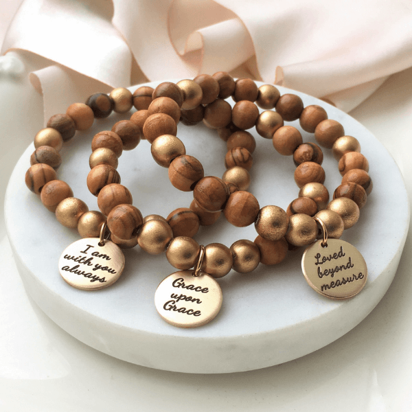 Custom 2025 wooden bracelets