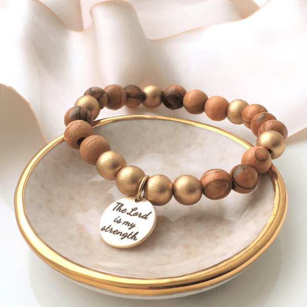Handmade Wooden Jewelry, Debby Necklace
