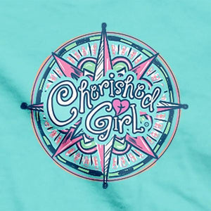 Cherished Girl Christian Shirt | Compass | Proverbs 3:6