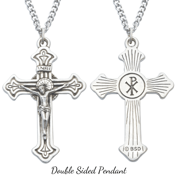 Jesus Crucifix Pendant - Gold – Huerta Jewelry