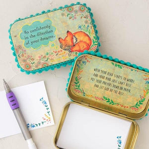 Natural Life Prayer Box | Go Confidently in the Direction of Your Dreams