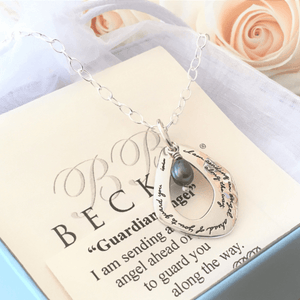 Guardian Angel Sterling Silver Pendant Necklace | BB Becker | Exodus 23:20