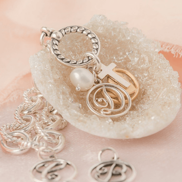 Letter sales jewelry charms