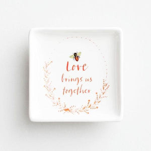 Love Brings Us Together Ring Dish
