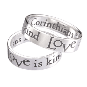 Love is patient ring discount