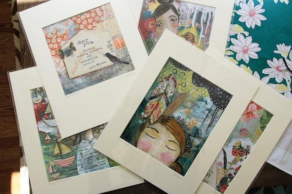 Kelly Rae Roberts Hope Full Soul Matted Print | Artist Signed