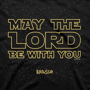 May The Lord Be With You Christian T-Shirt Close - Clothed with Truth