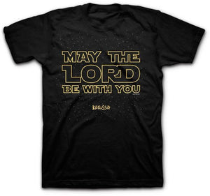 May The Lord Be With You Christian T-Shirt - Clothed with Truth