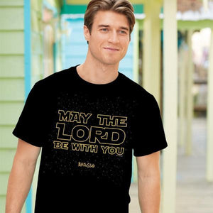Kerusso Christian Star Wars Shirt | May the Lord Be With You