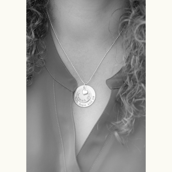 Layered Necklace Single Bezel Diamond CZ Drop .925 Sterling Silver Dai –  KesleyBoutique