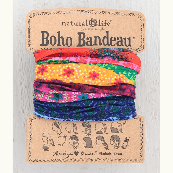 Multi Stripe Boho Bandeau  Natural Life - Clothed with Truth