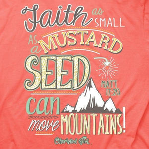 Cherished Girl Christian Shirt | Mustard Seed