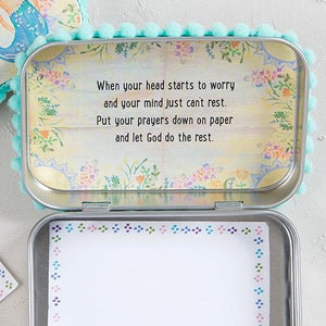 With God All Things Are Possible Natural Life Prayer Box