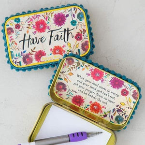 Have Faith Natural Life Prayer Box