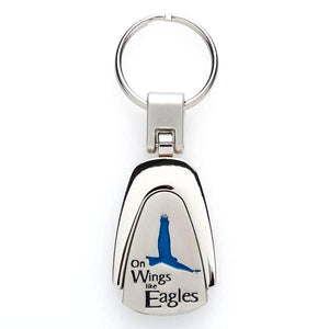 Christian Keychain | Isaiah 40:31 | On Wings like Eagles