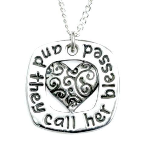 Sterling Silver Proverbs 31 Pendant Necklace | And They Call Her Blessed