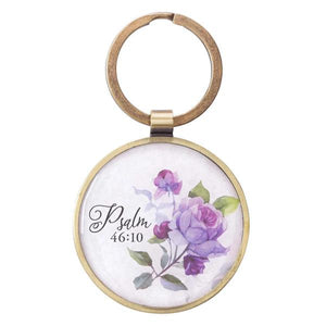 Be Still & Know Psalm 46:10 Keychain | Gift Packaged