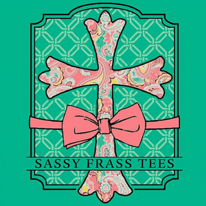 SassyFrass Christian T-Shirt | Comfort Colors | Raegan Cross | Free U.S. Shipping