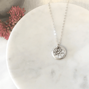 Sterling Silver Widow's Mite Coin Necklace