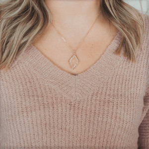 Woven with Light Pendant Necklace | Revival Collection