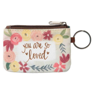 You Are So Loved ID Wallet Keychain