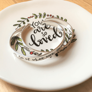 You Are So Loved Jewelry Trinket Dish